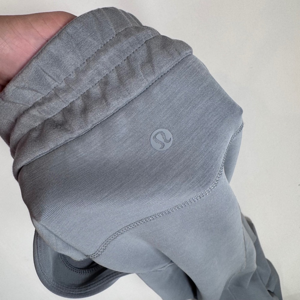 Lululemon Softstreme High-Rise Pant Full Length Chambray Grey 10 Comfy Travel - Picture 12 of 16